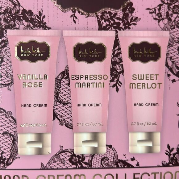 nicole miller 3 pc Pamper Hand Cream Collection Gift Pack for Her - Picture 5 of 8